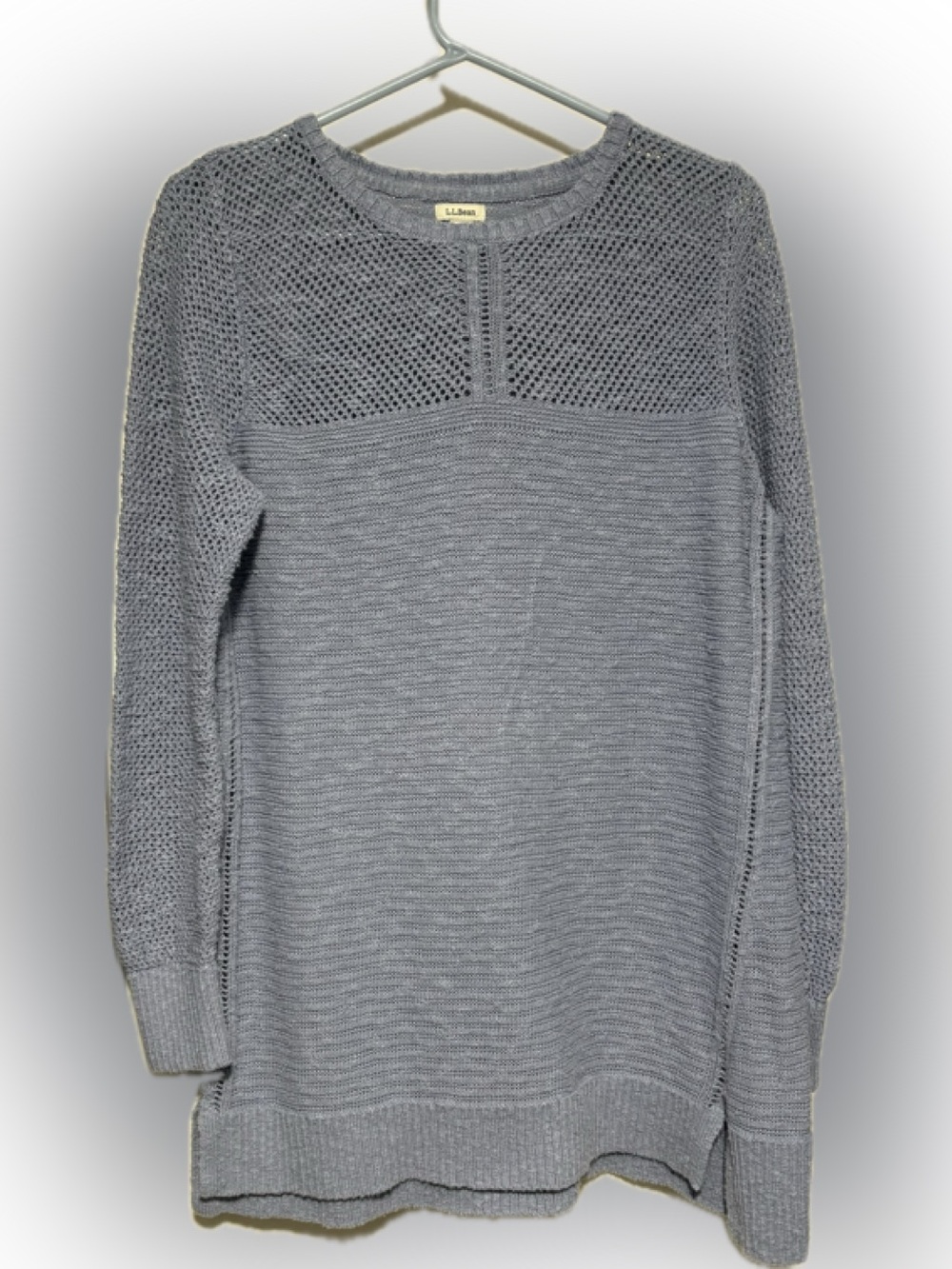 LL Bean Tunic Sweater Women’s Size L